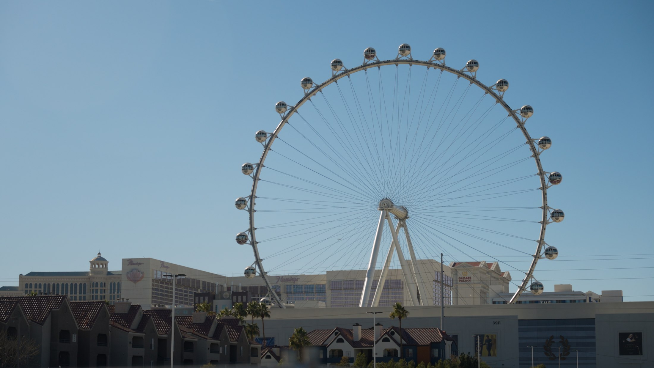 Las Vegas High Roller at blue hour